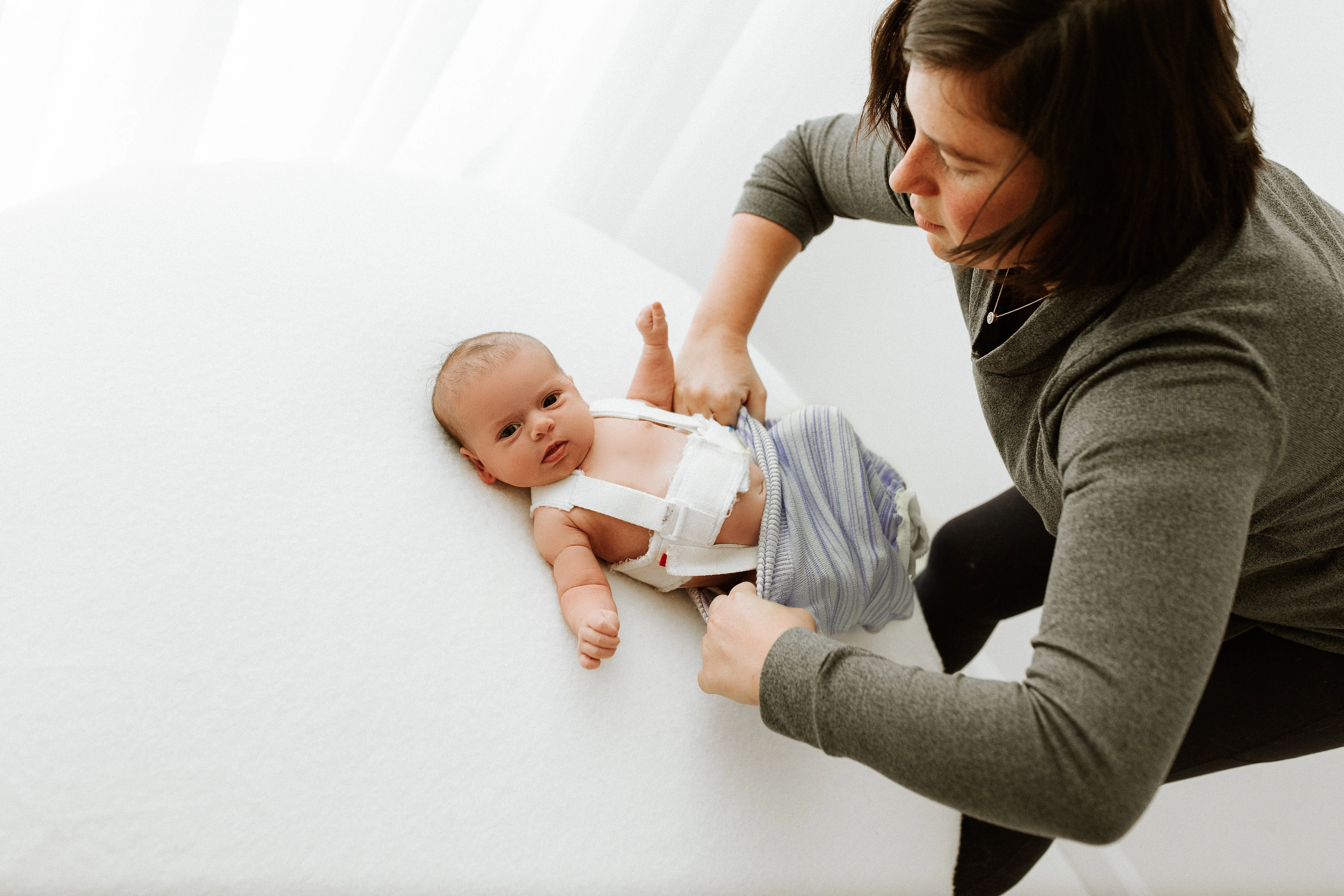 Swaddelini Baby with Brace Sleep Sack Swaddle Solution - Image 2