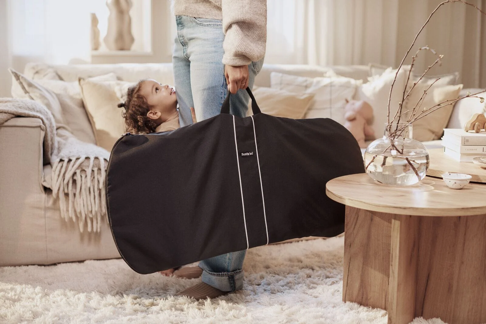 BabyBjorn Transport Bag for Bouncer - Black - Image 2