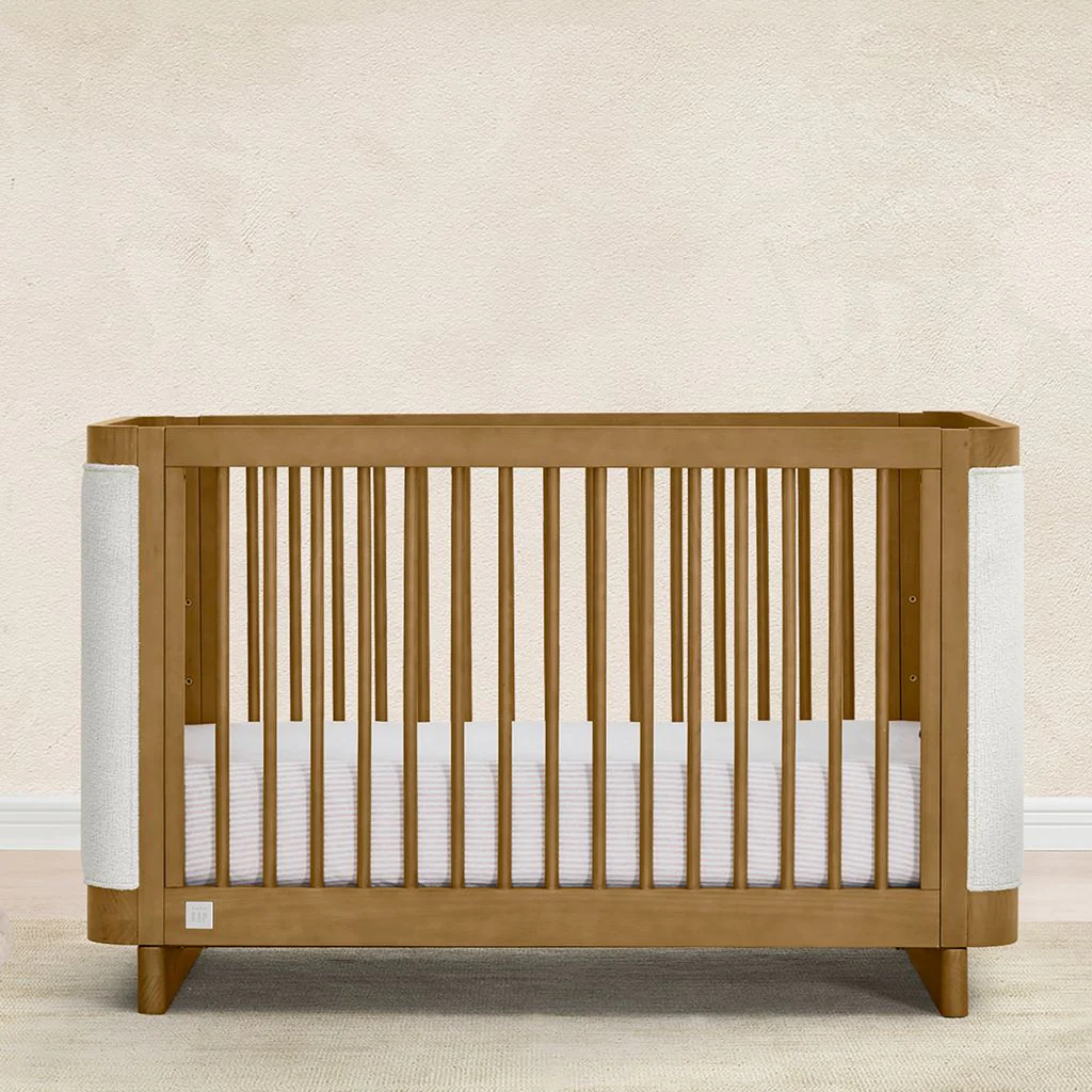 babyGap by Delta Children Callie 4-in-1 Upholstered Convertible Crib - Image 2