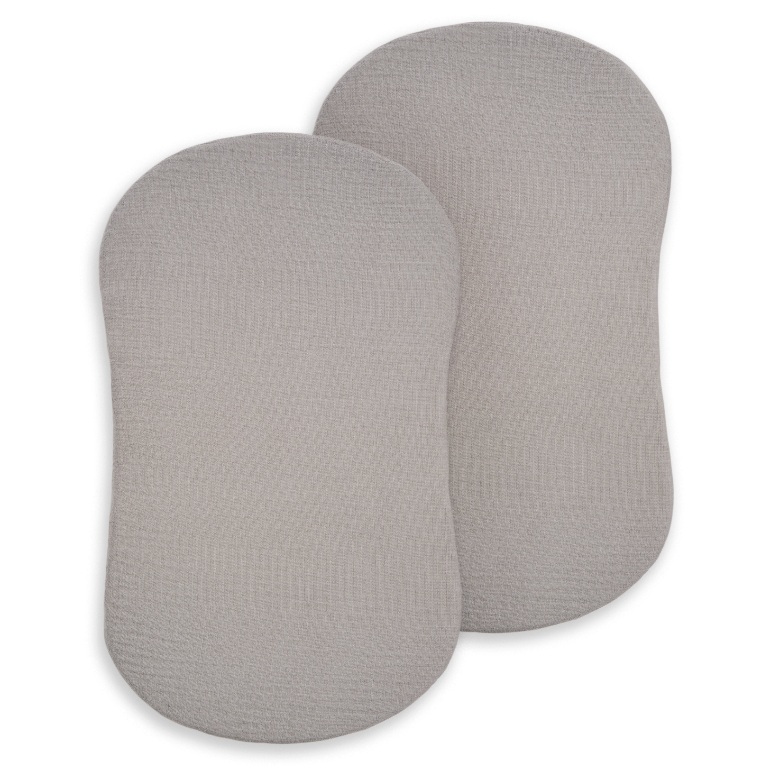 Halo BassiNest Fitted Sheet 100% Organic Cotton 2-Pack - Image 5