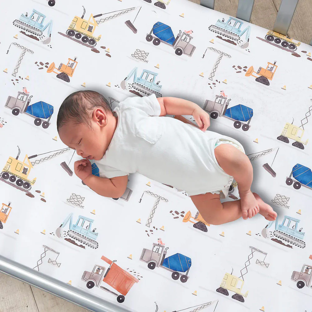 Bedtime Originals Construction Zone Sheet - Image 3