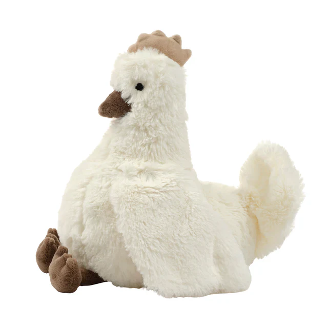 Bedtime Originals Farmyard Friends Plush Chicken Stuffed Animal Toy - Peep - Image 5
