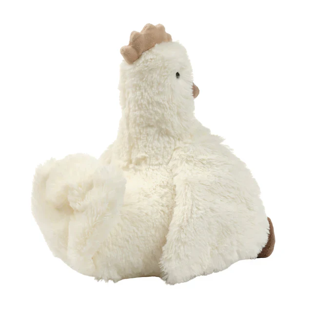 Bedtime Originals Farmyard Friends Plush Chicken Stuffed Animal Toy - Peep - Image 6