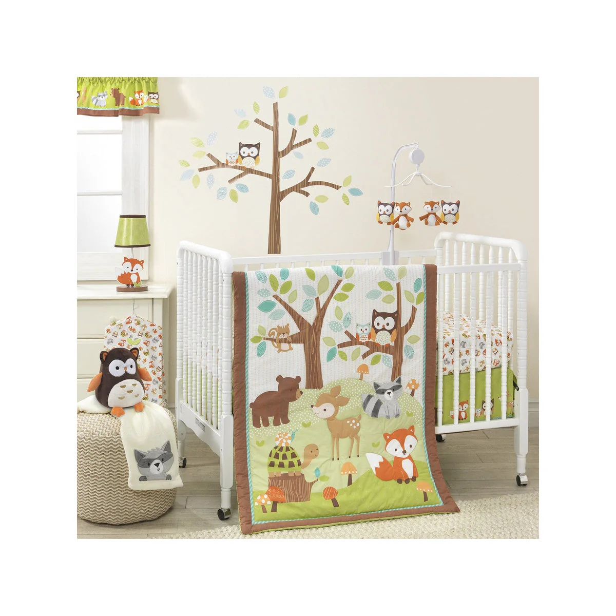 Bedtime Originals Friendly Forest Collection 3-Piece Bedding Set - Image 3