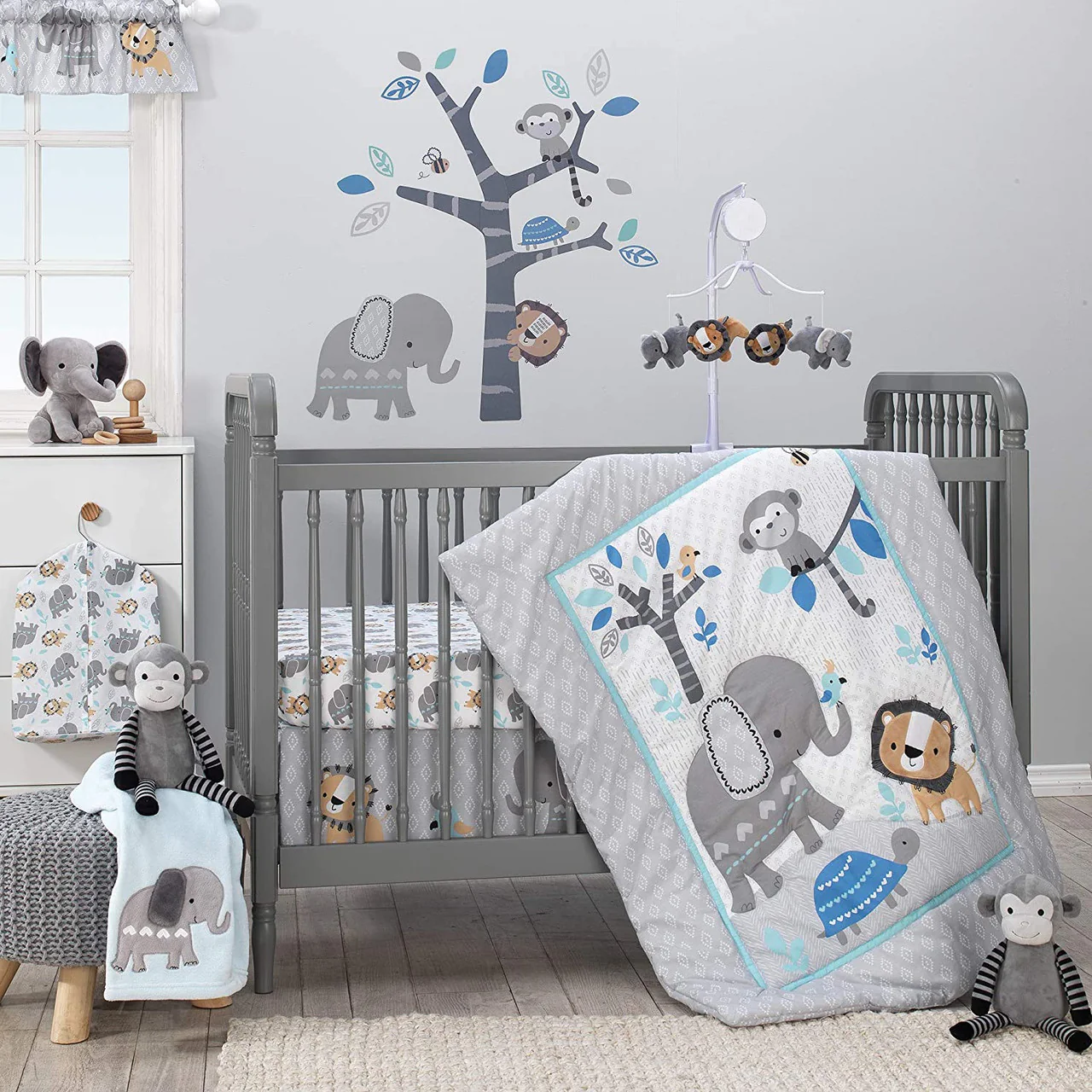 Bedtime Originals Jungle Fun Changing Pad Cover - Image 5
