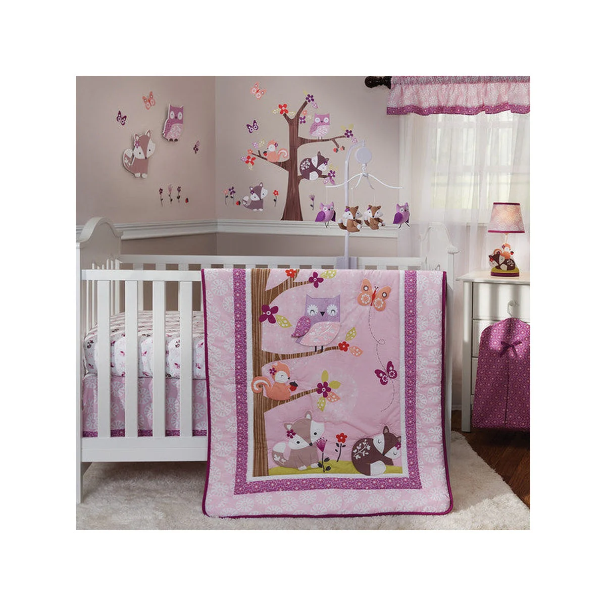 Bedtime Originals Lavender Woods Bedding Set - Image 2