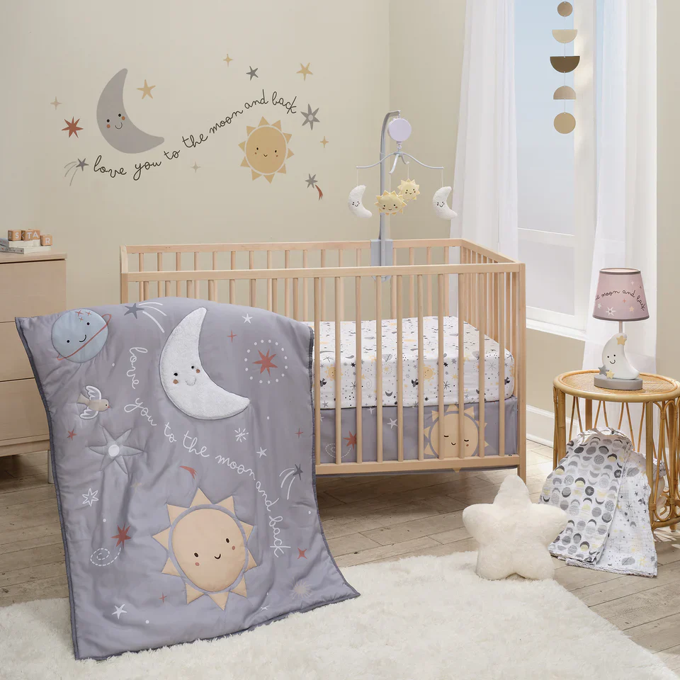 Bedtime Originals Little Star Celestial Musical Baby Crib Mobile Soother Toy - Image 8