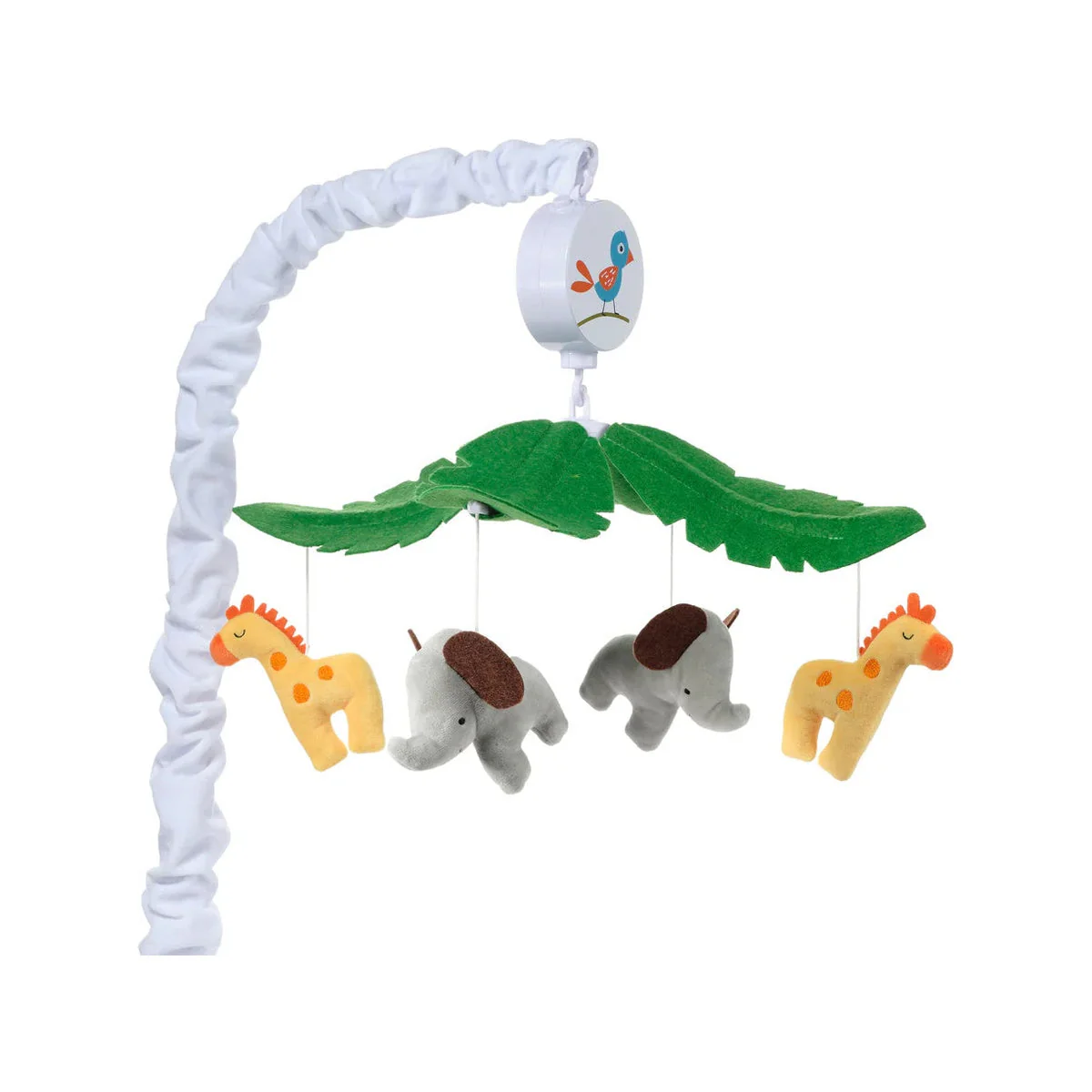 Bedtime Originals Lollipop Jungle Musical Baby Crib Mobile Soother Toy - Image 8