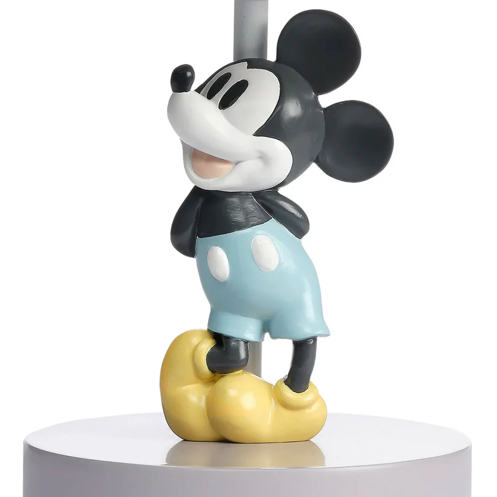 Bedtime Originals Moonlight Mickey Lamp w/Shade & Bulb - Image 3