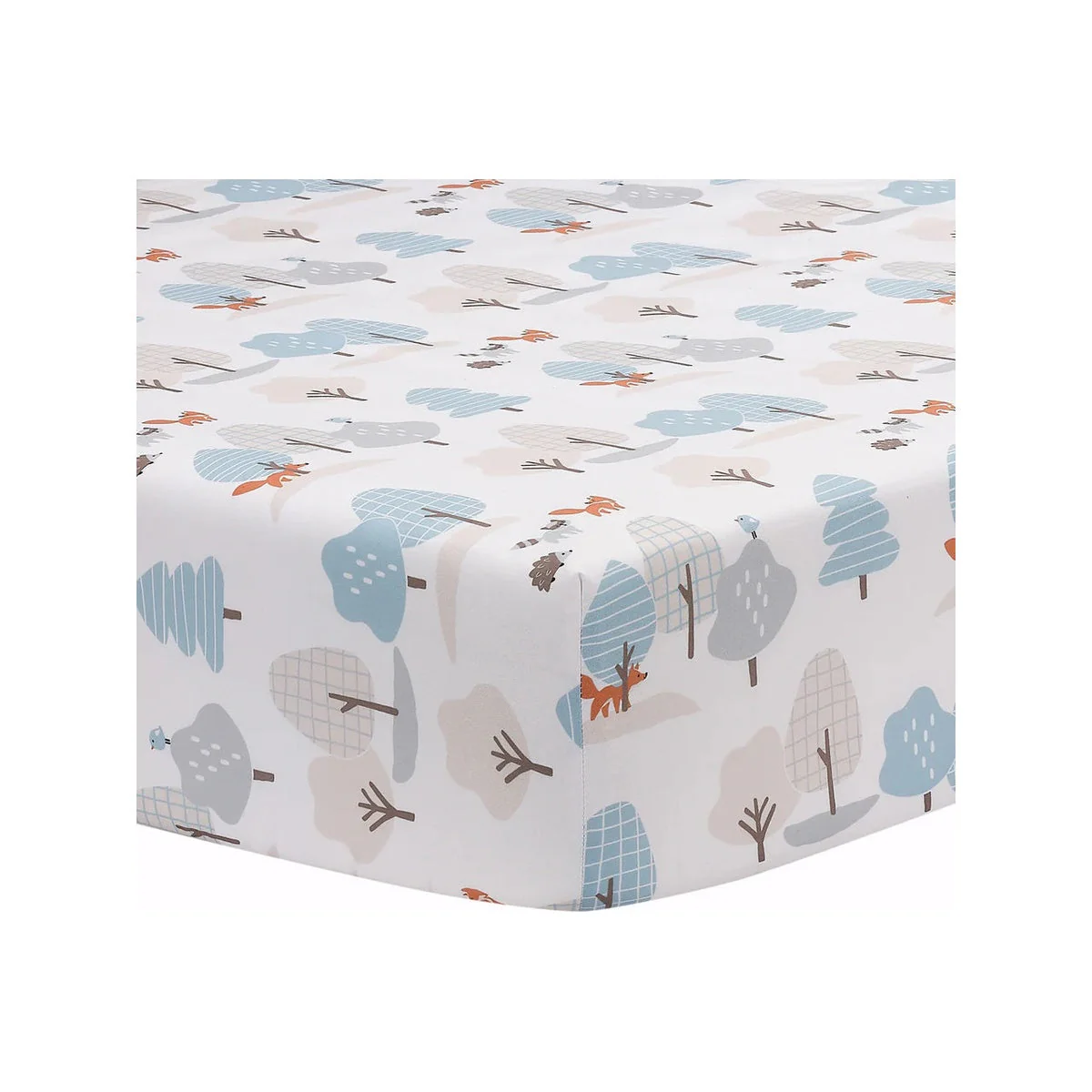 Bedtime Originals Sleepytime Bear Woodland Baby/Toddler Fitted Crib Sheet - Image 7