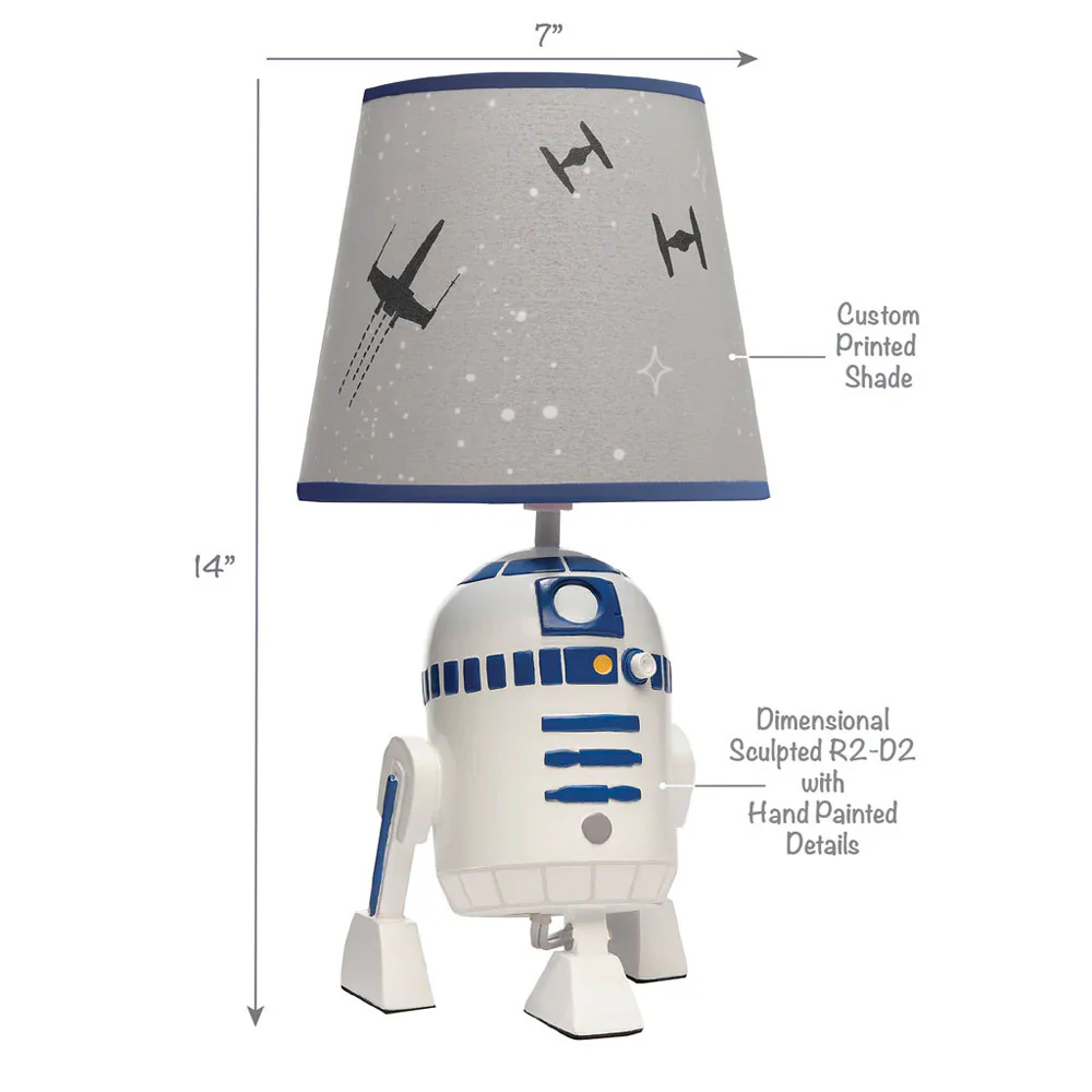 Bedtime Originals Star Wars Classic Lamp w/Shade & Bulb - Image 3