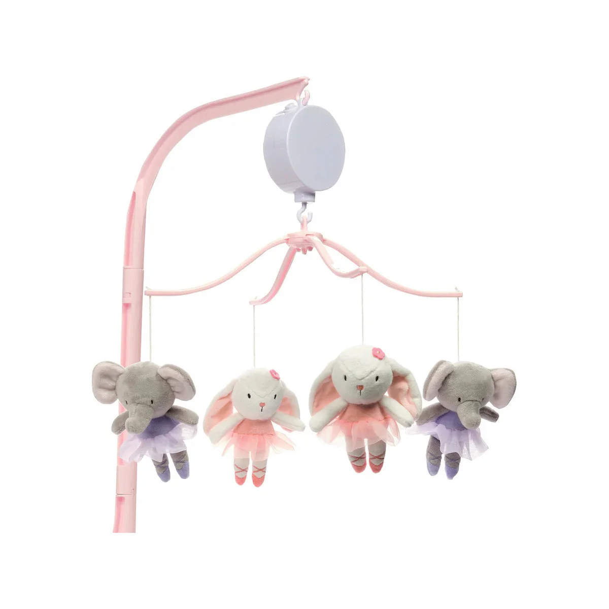 Bedtime Originals Tiny Dancer Ballet Animals Musical Baby Crib Mobile Soother Toy - Image 8