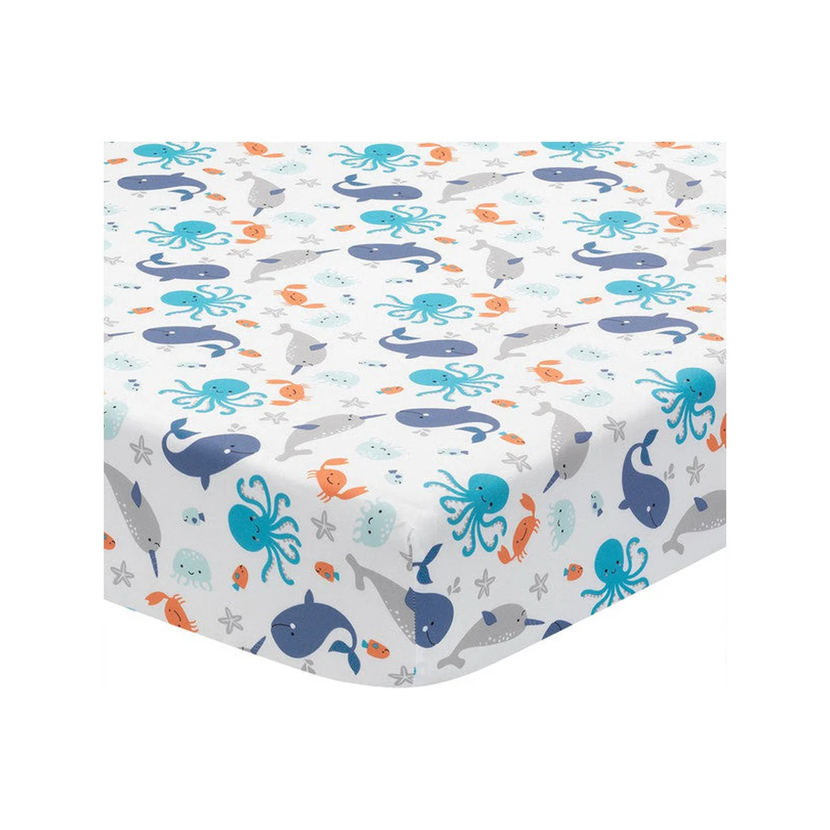 Bedtime Originals Whales Tale Sheet - Image 2