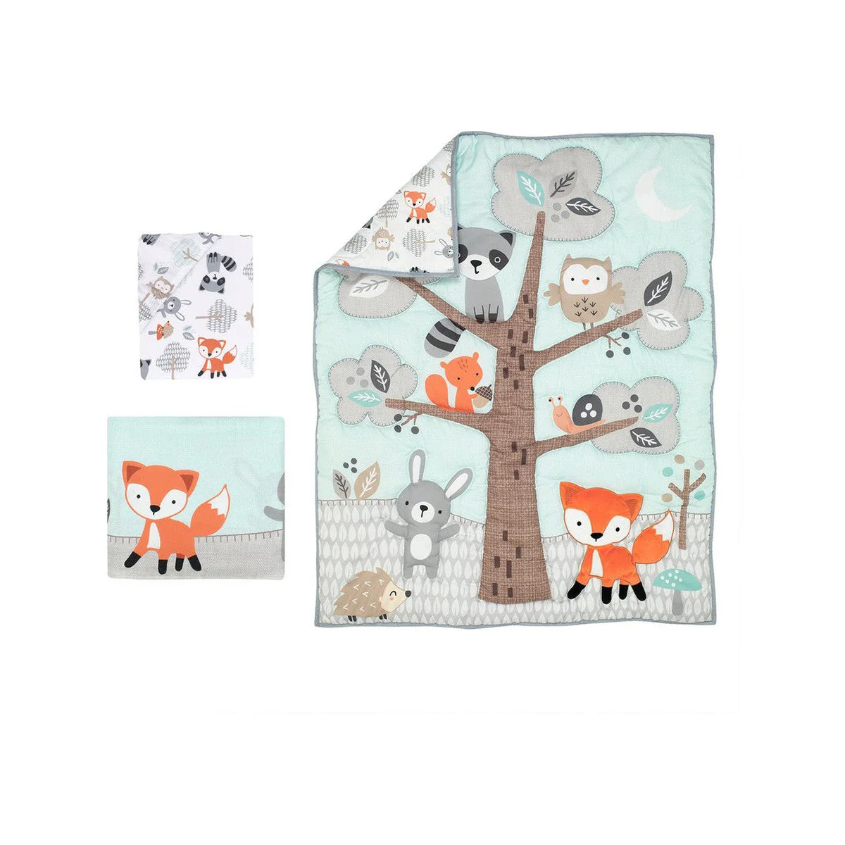 Bedtime Originals Woodland Friends 3-Piece Bedding Set (smaller bag) - Image 8
