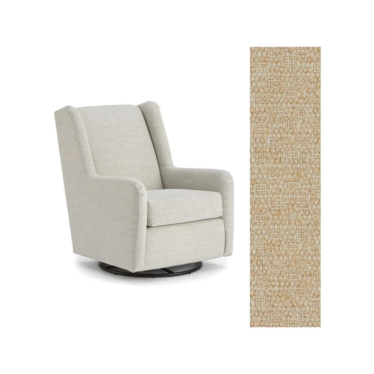 Storytime by Best Chairs Brianna Swivel Glider - Image 107