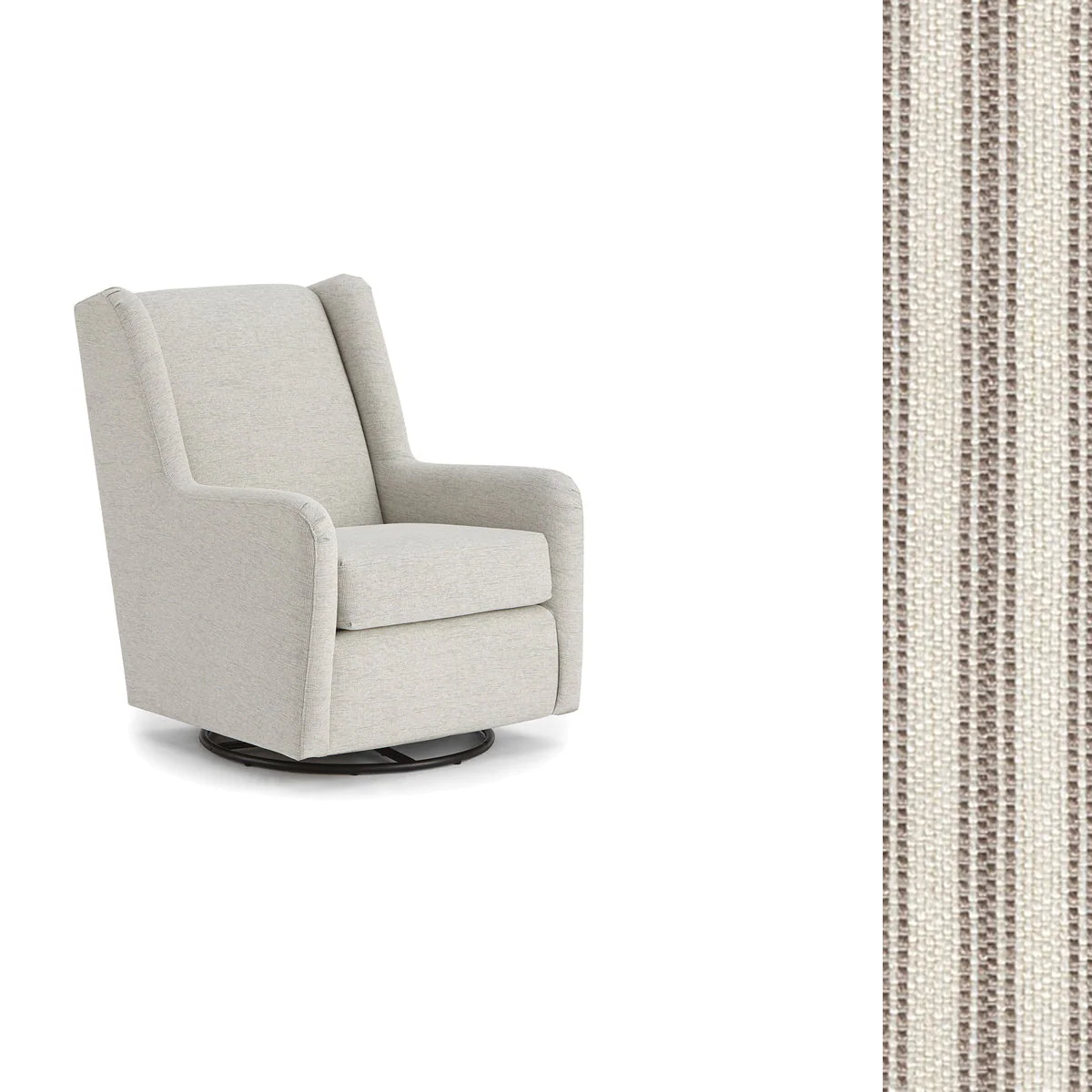 Storytime by Best Chairs Brianna Swivel Glider - Image 131