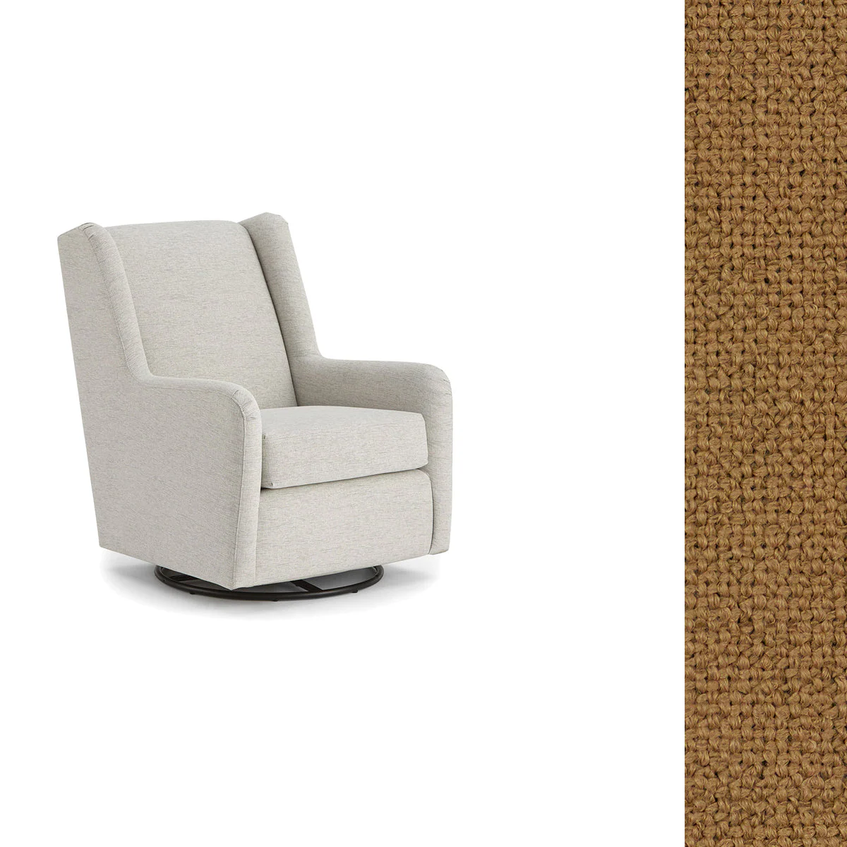 Storytime by Best Chairs Brianna Swivel Glider - Image 136