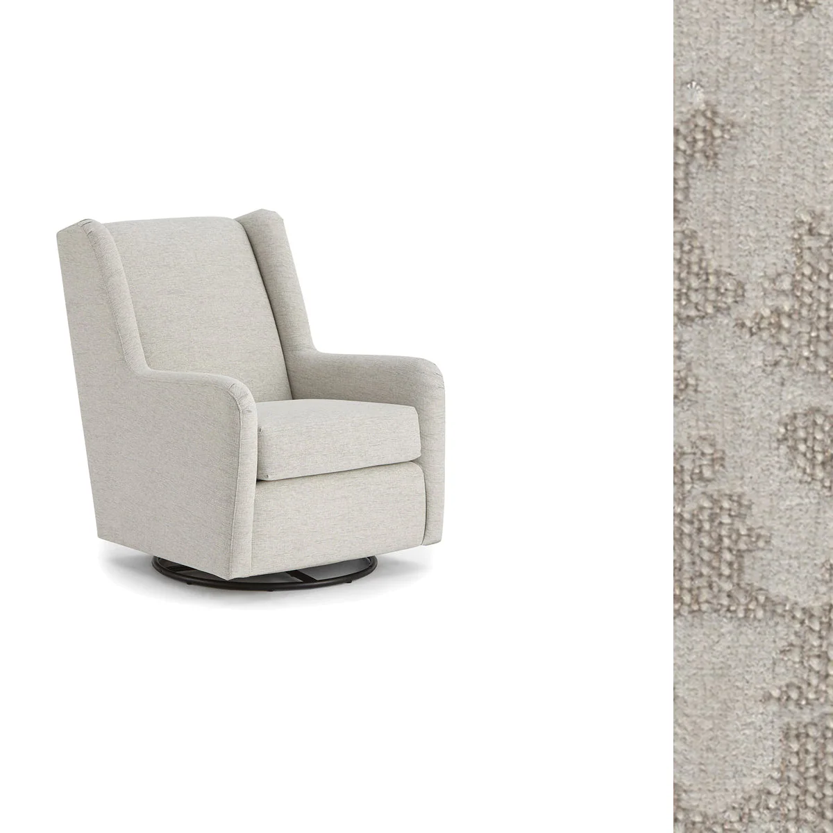 Storytime by Best Chairs Brianna Swivel Glider - Image 145