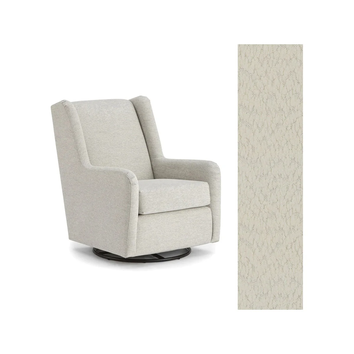Storytime by Best Chairs Brianna Swivel Glider - Image 90