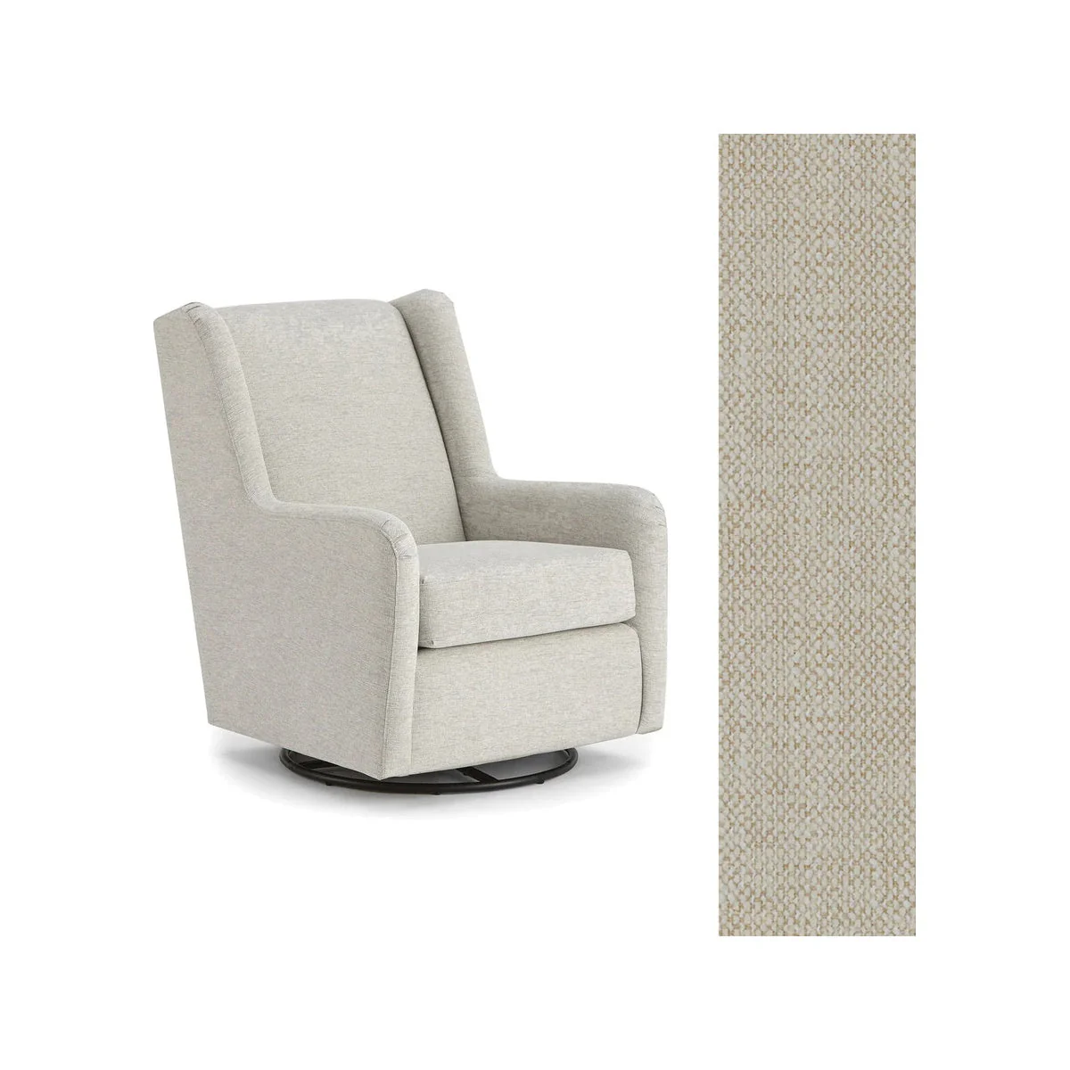 Storytime by Best Chairs Brianna Swivel Glider - Image 95