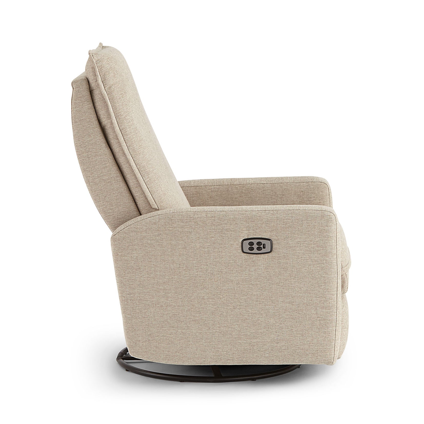 Storytime by Best Chairs Calli Power Swivel Glider Recliner - Image 5