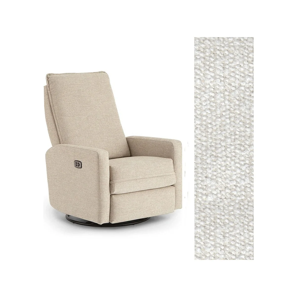 Storytime by Best Chairs Calli Power Tilt Headrest Swivel glider Recliner - Image 122