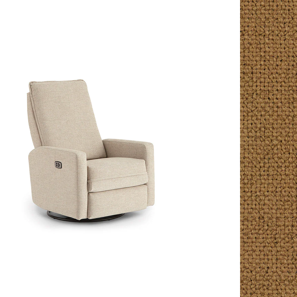 Storytime by Best Chairs Calli Power Tilt Headrest Swivel glider Recliner - Image 136