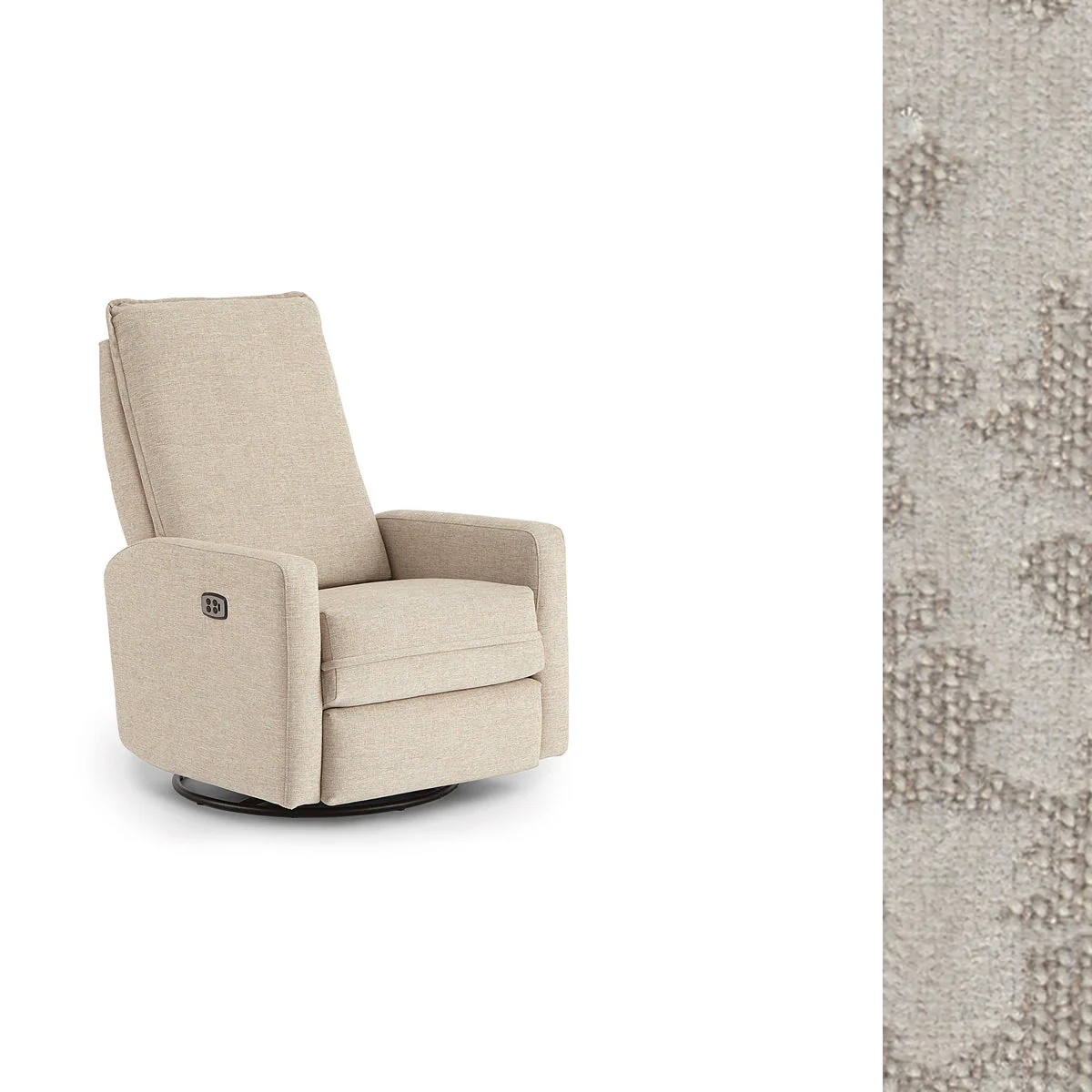 Storytime by Best Chairs Calli Power Tilt Headrest Swivel glider Recliner - Image 145
