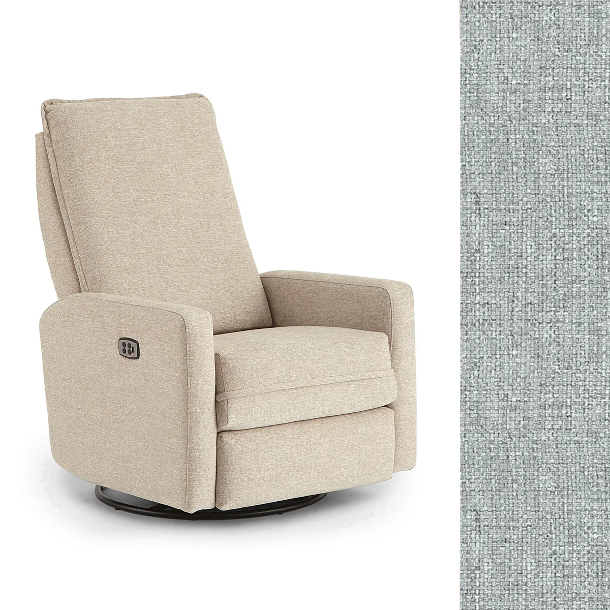 Storytime by Best Chairs Calli Power Tilt Headrest Swivel glider Recliner - Image 35