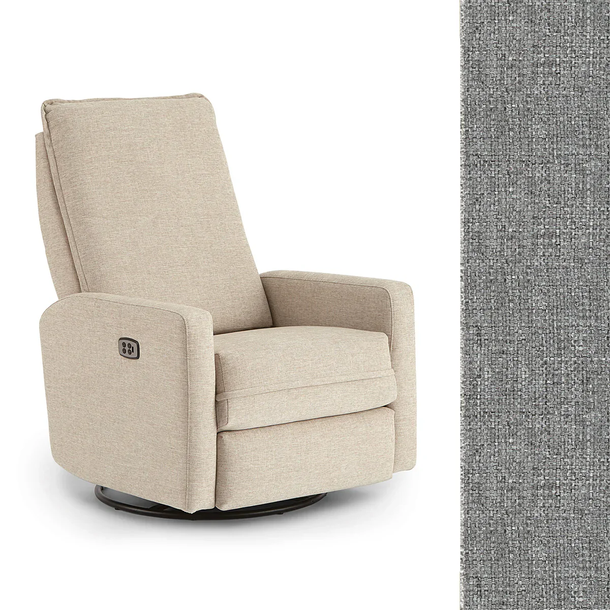 Storytime by Best Chairs Calli Power Tilt Headrest Swivel glider Recliner - Image 36