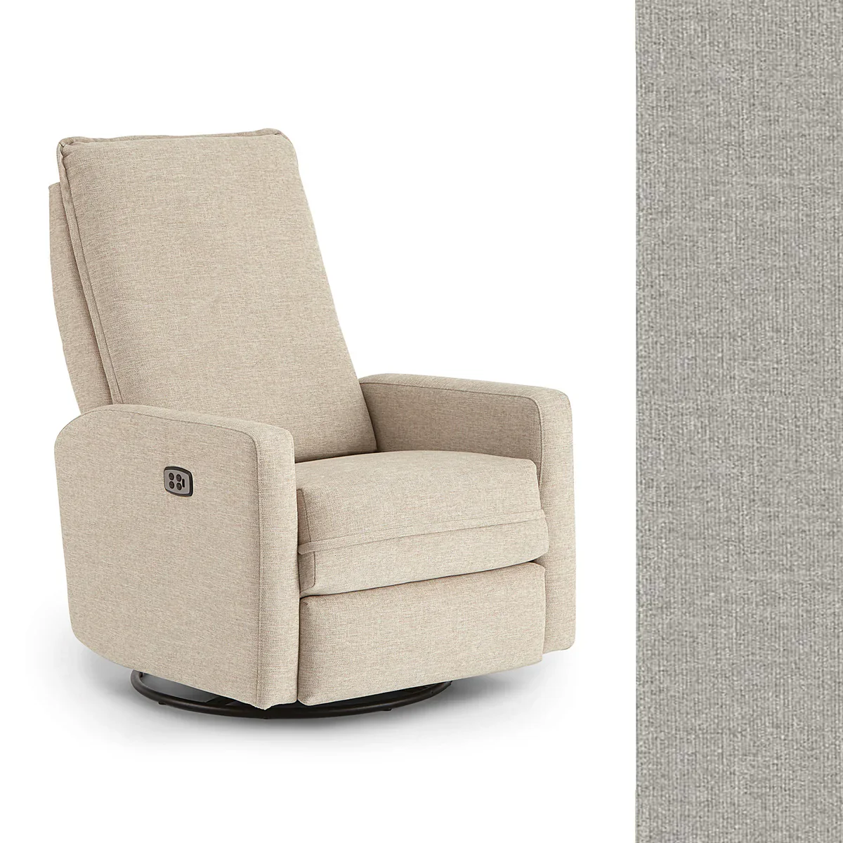 Storytime by Best Chairs Calli Power Tilt Headrest Swivel glider Recliner - Image 38