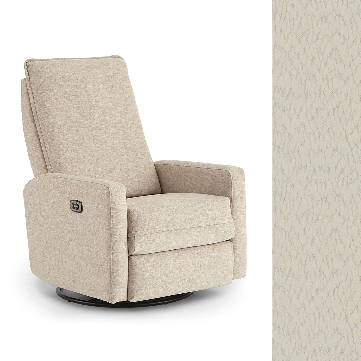 Storytime by Best Chairs Calli Power Tilt Headrest Swivel glider Recliner - Image 43