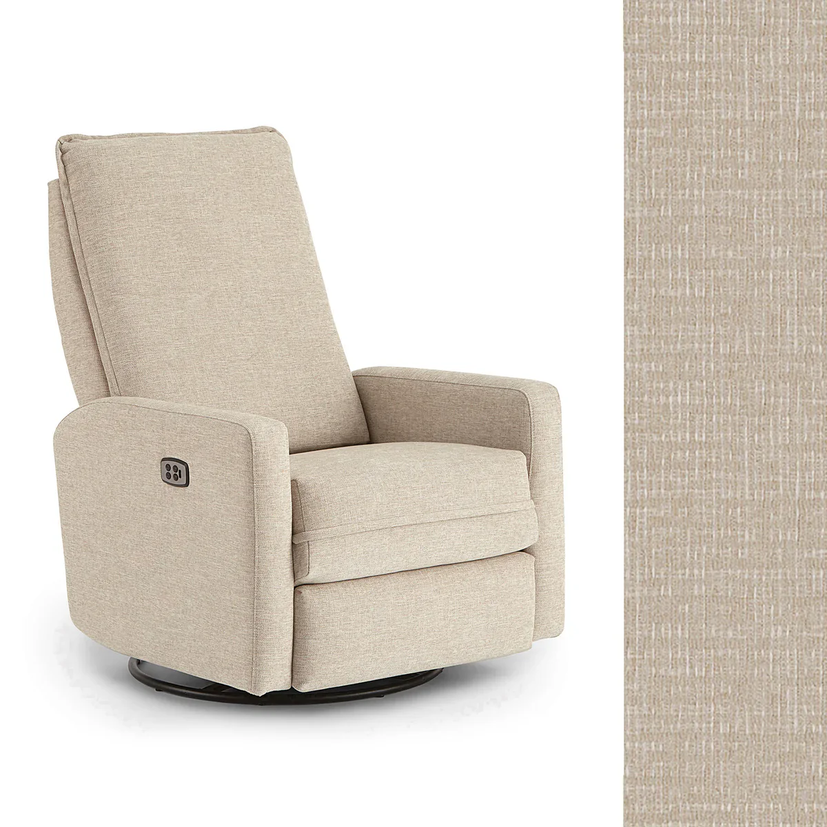 Storytime by Best Chairs Calli Power Tilt Headrest Swivel glider Recliner - Image 47