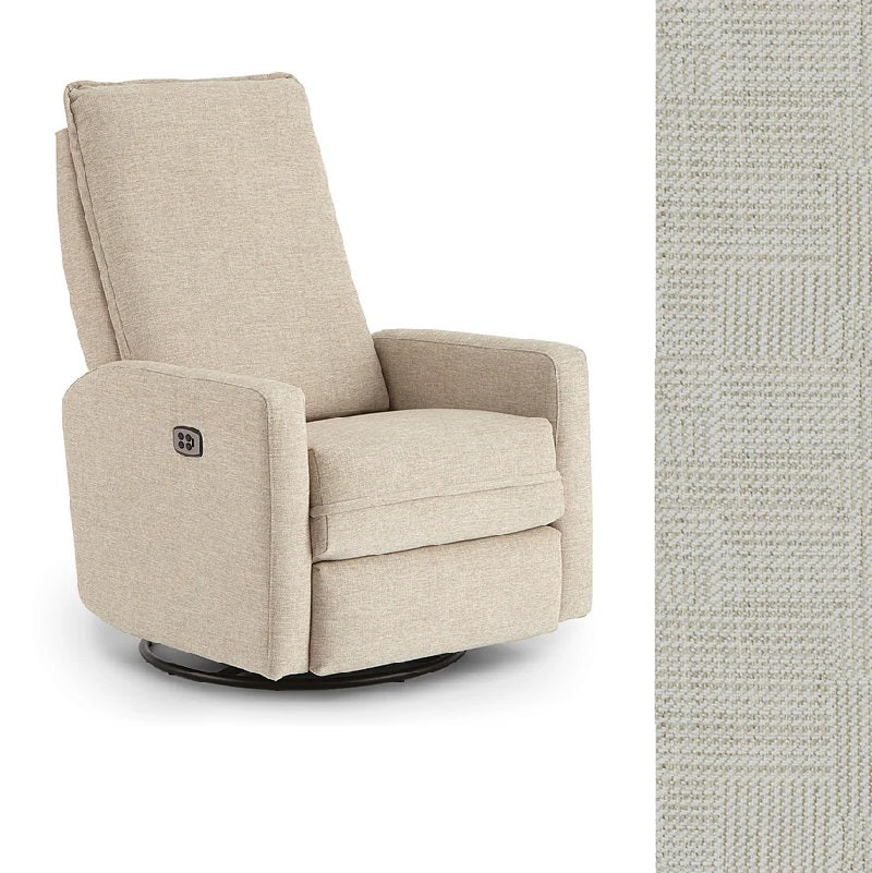 Storytime by Best Chairs Calli Power Tilt Headrest Swivel glider Recliner - Image 52