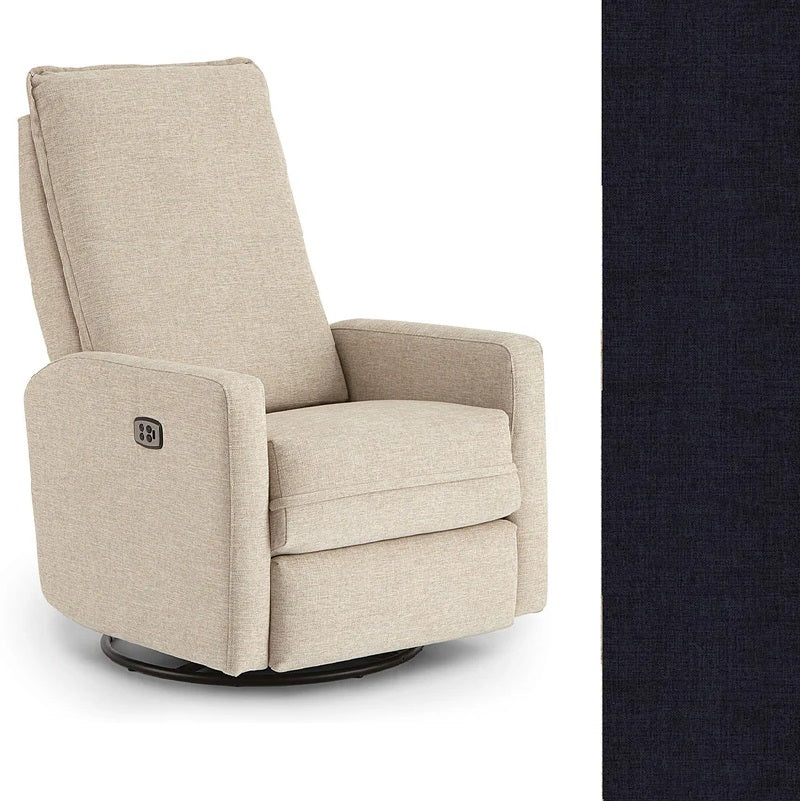 Storytime by Best Chairs Calli Power Tilt Headrest Swivel glider Recliner - Image 54