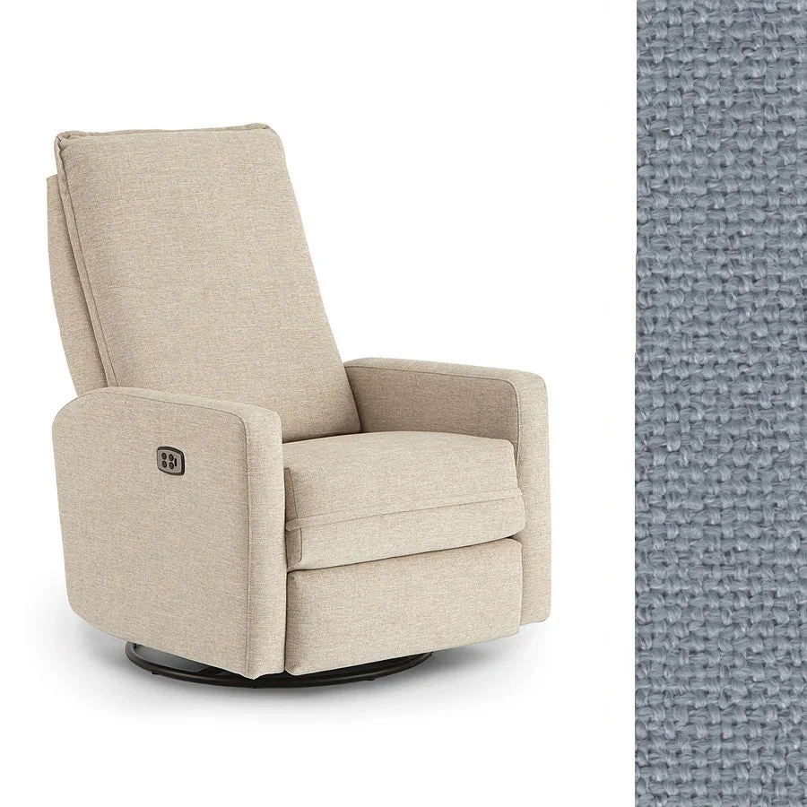 Storytime by Best Chairs Calli Power Tilt Headrest Swivel glider Recliner - Image 62
