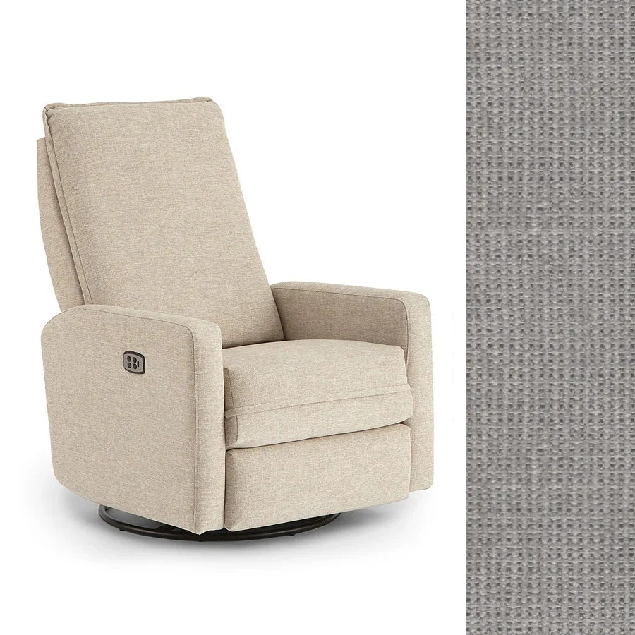 Storytime by Best Chairs Calli Power Tilt Headrest Swivel glider Recliner - Image 67