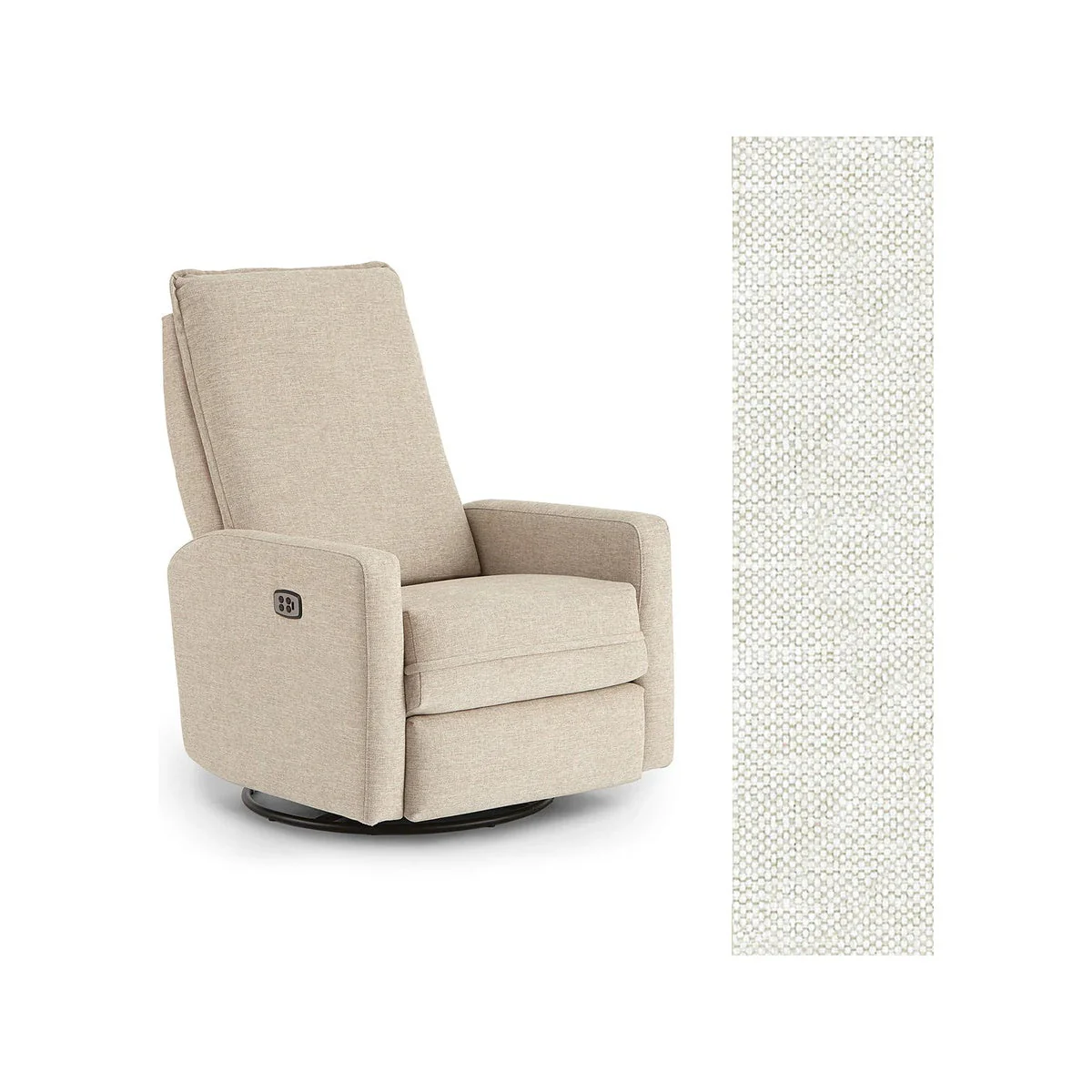Storytime by Best Chairs Calli Power Tilt Headrest Swivel glider Recliner - Image 86