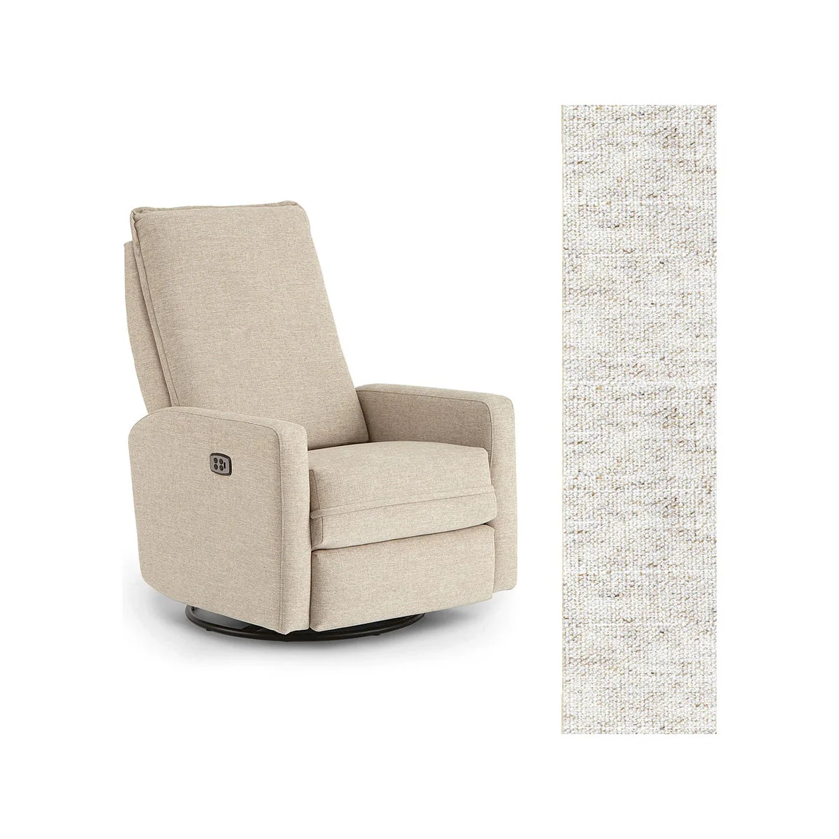 Storytime by Best Chairs Calli Power Tilt Headrest Swivel glider Recliner - Image 89