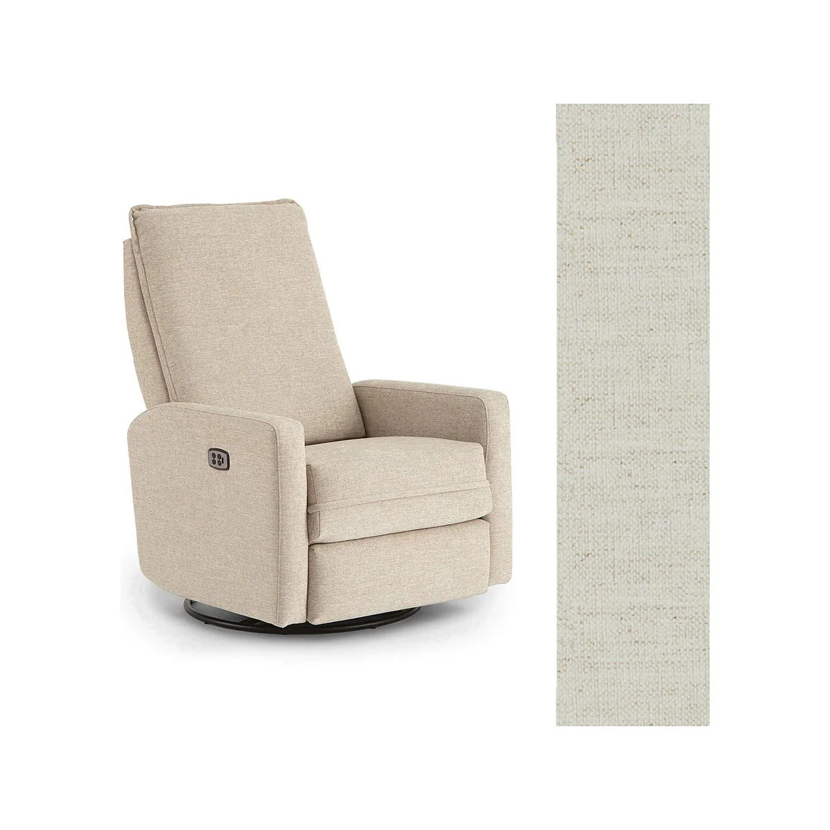 Storytime by Best Chairs Calli Power Tilt Headrest Swivel glider Recliner - Image 99