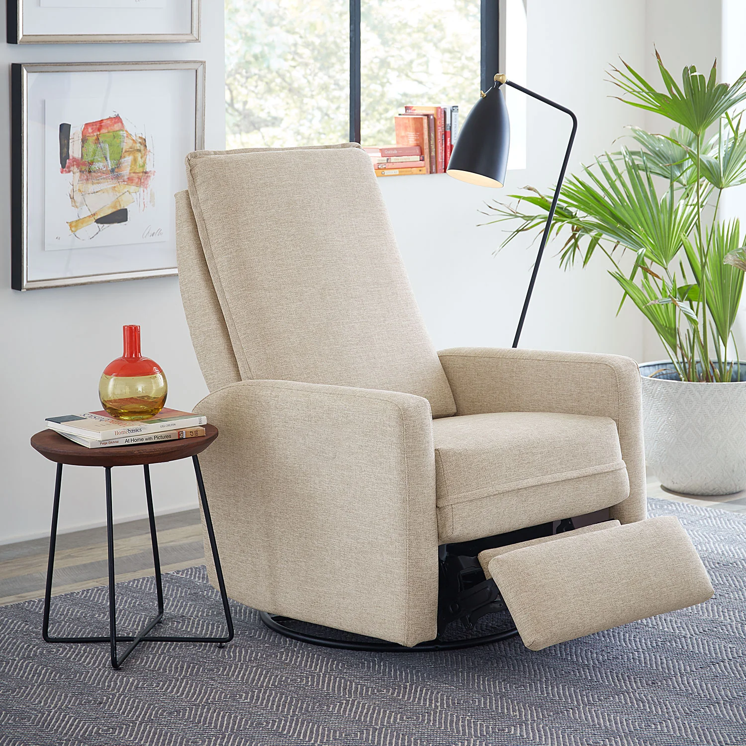 Storytime by Best Chairs Calli Swivel Glider Recliner - Image 2