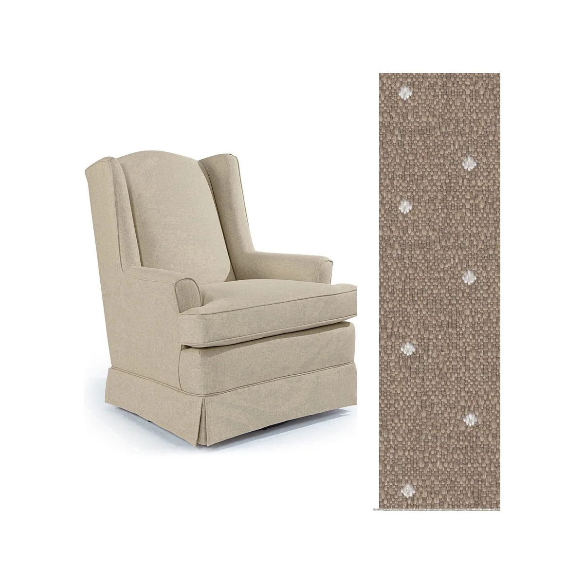 Storytime by Best Chairs Natasha Swivel Glider - Image 101