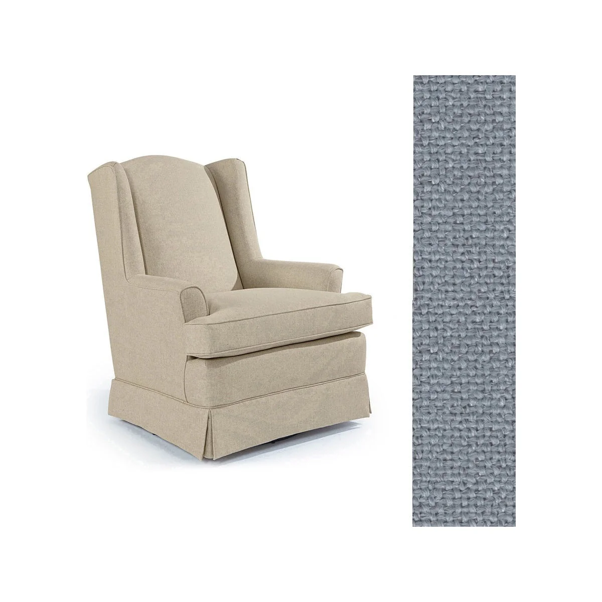 Storytime by Best Chairs Natasha Swivel Glider - Image 85
