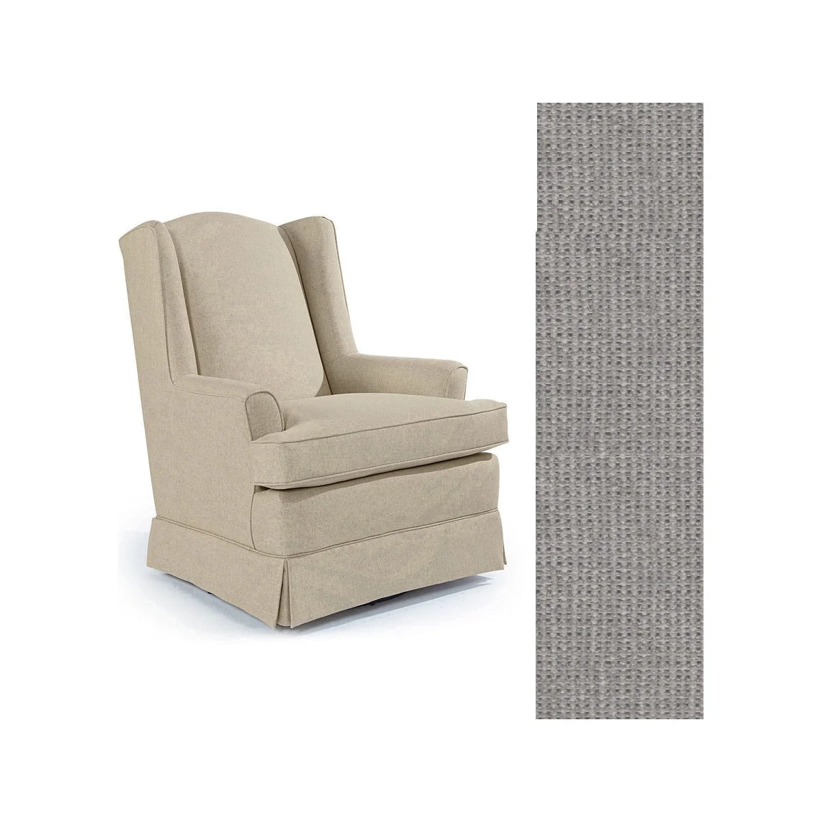 Storytime by Best Chairs Natasha Swivel Glider - Image 90