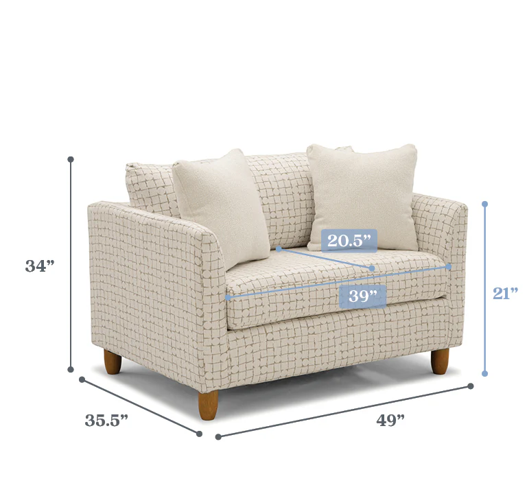 Storytime by Best Chairs Bayment Chair & A Half w/ Memory Foam Twin Sleeper - Image 79