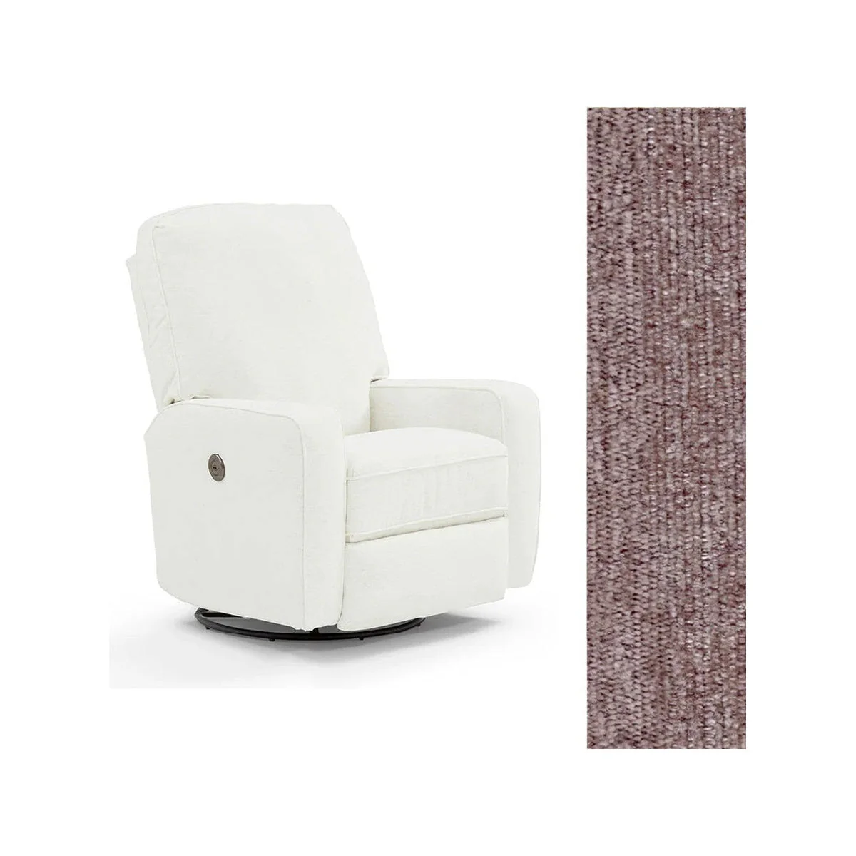 Storytime by Best Chairs Bilana Power Swivel Glider Recliner - Image 107