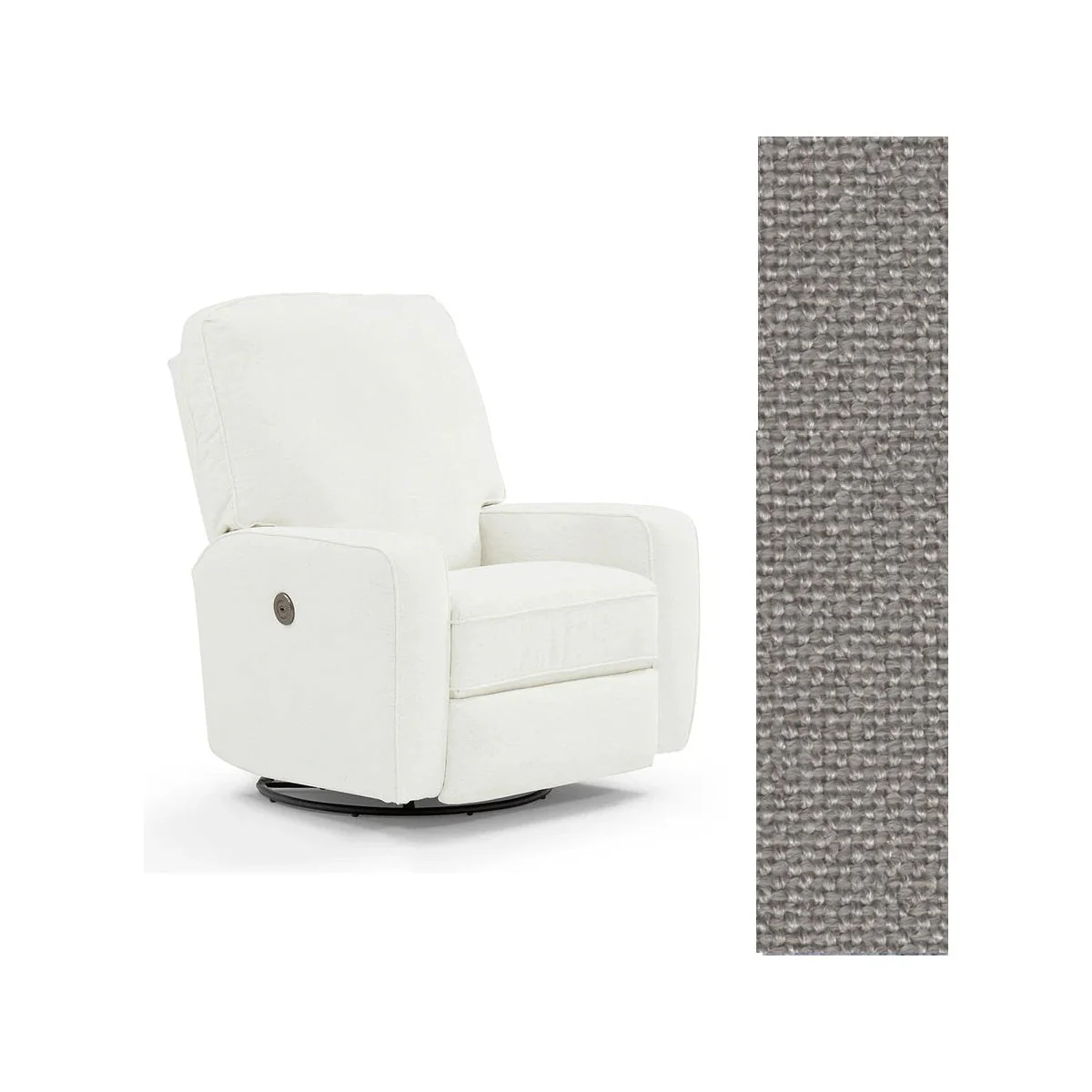 Storytime by Best Chairs Bilana Power Swivel Glider Recliner - Image 112