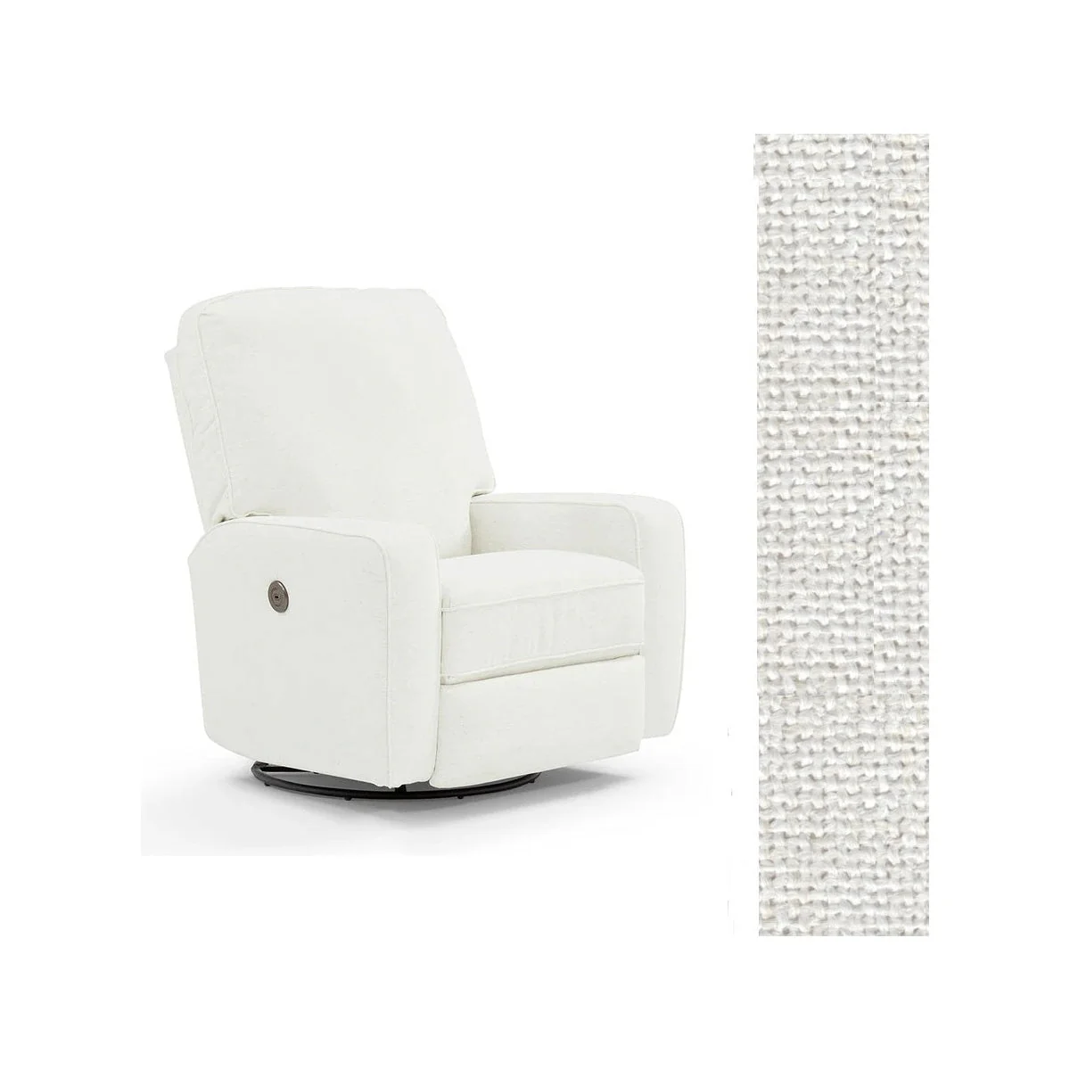 Storytime by Best Chairs Bilana Power Swivel Glider Recliner - Image 113
