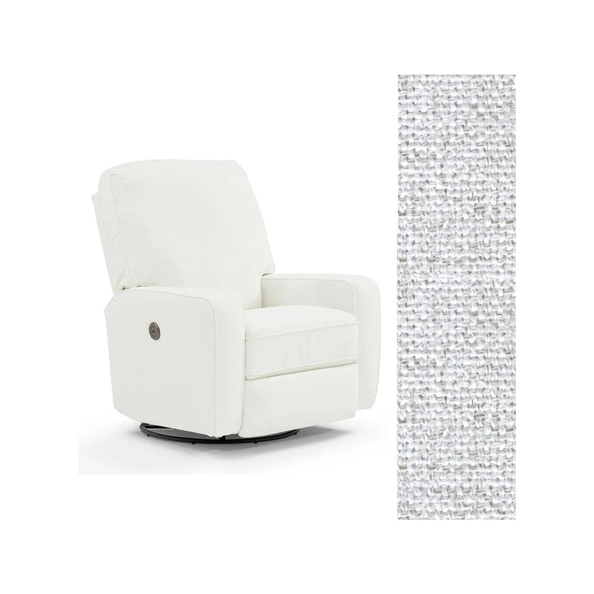 Storytime by Best Chairs Bilana Power Swivel Glider Recliner - Image 114