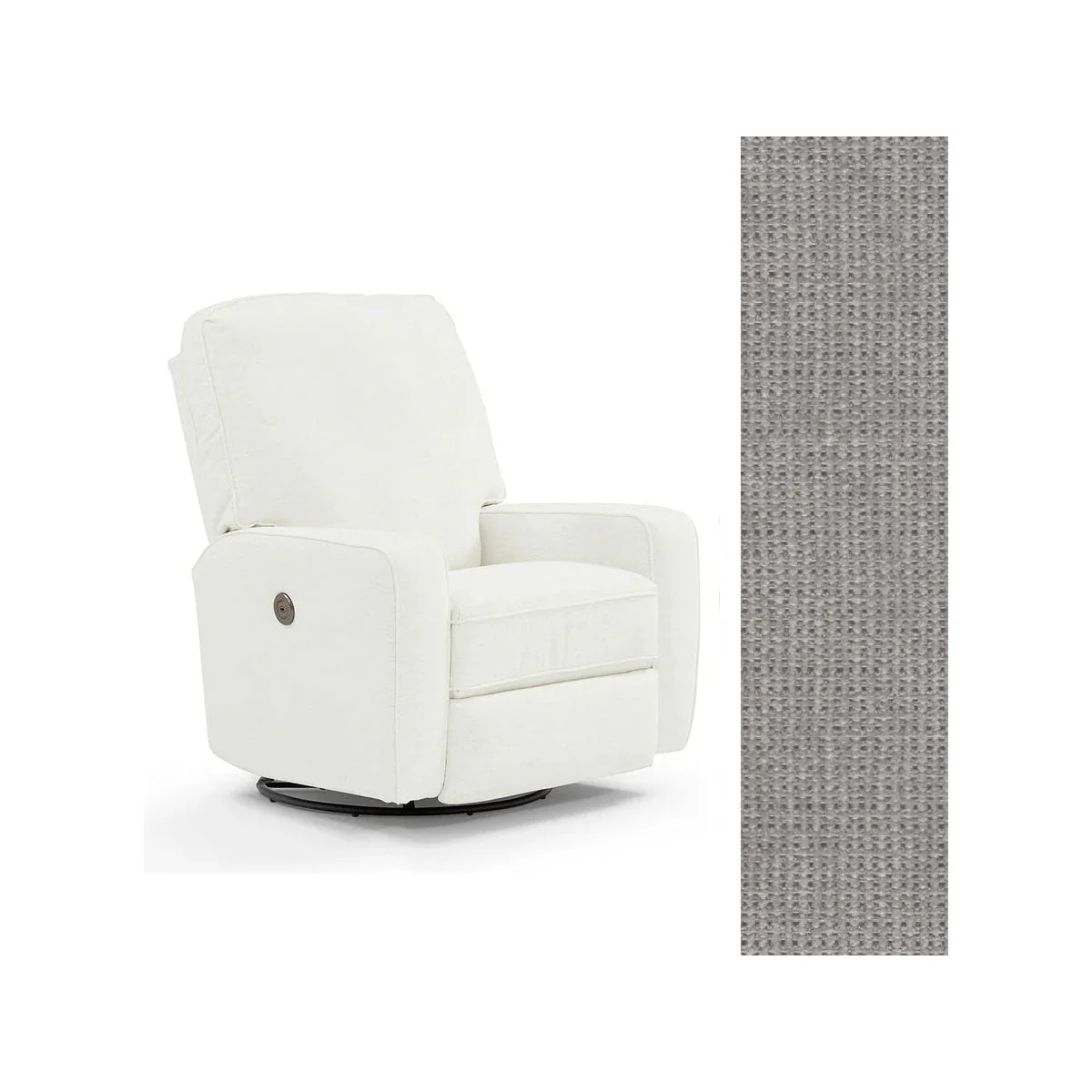 Storytime by Best Chairs Bilana Power Swivel Glider Recliner - Image 116